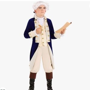 Alexander Hamilton Kids Costume size 12/14